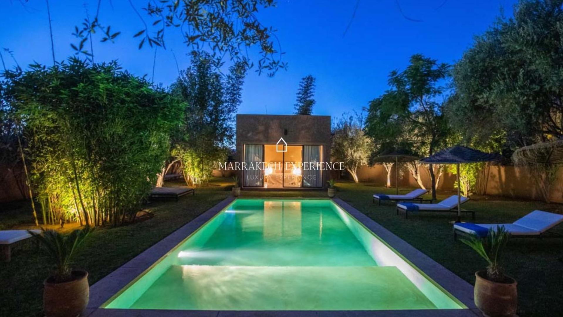 Willa Jardin Bleu Marrakesz Zewnętrze zdjęcie